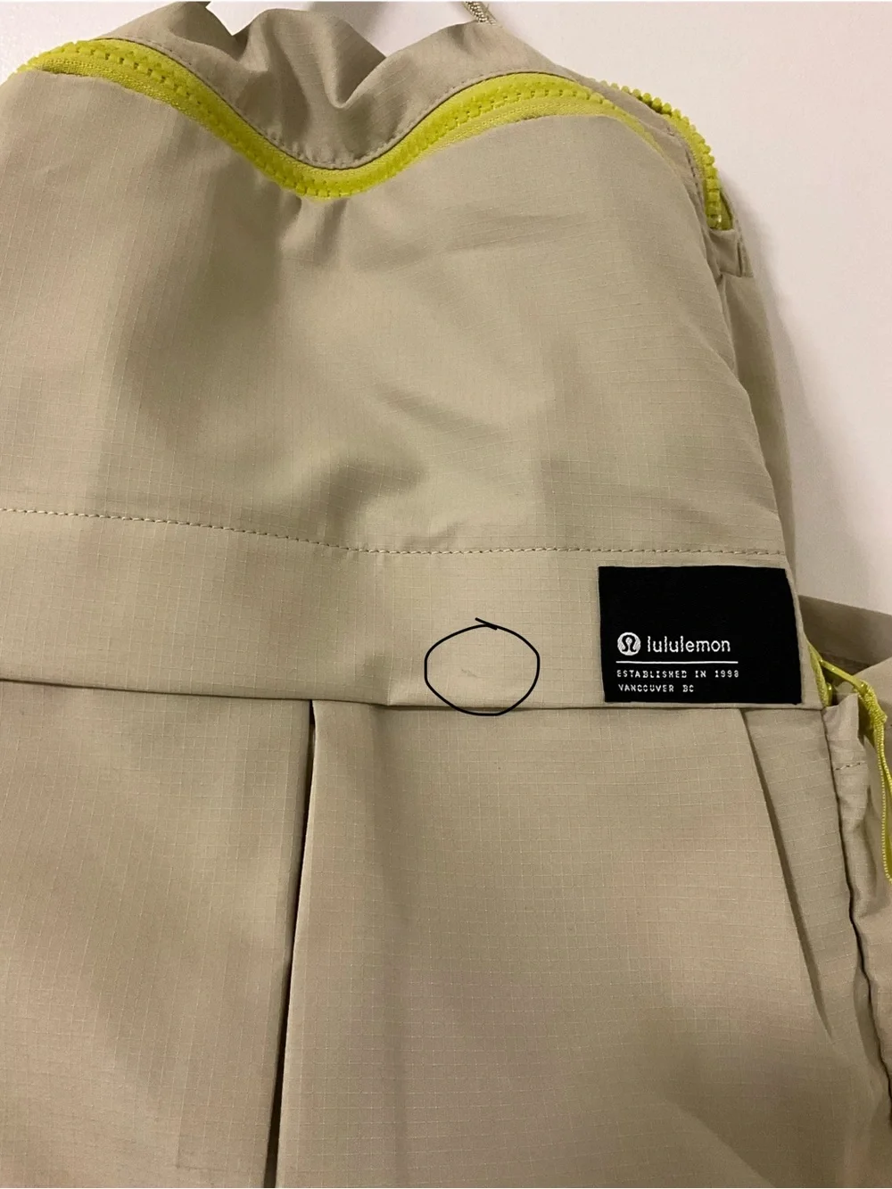 LULULEMON Green/Yellow Everyday Backpack 2.0 23L *DISCONTINUED* From 2